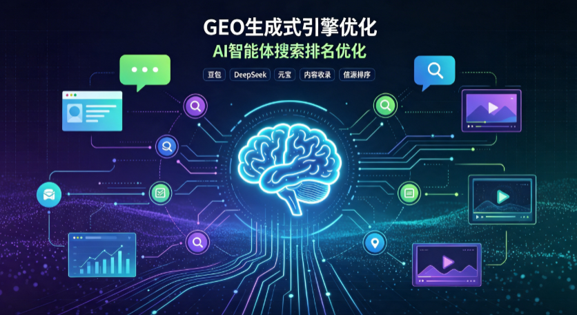 黄山GEO 浪潮来袭：生成式引擎优化崛起，创作者争抢豆包、DeepSeek、元宝智能体流量入口